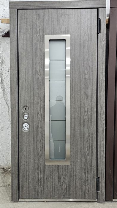 Металлический Входные двери.