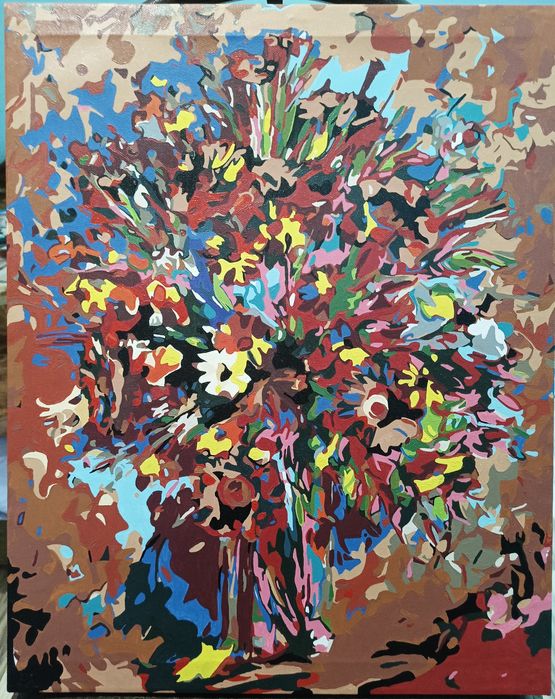 Букет цветов, картина для интерьера