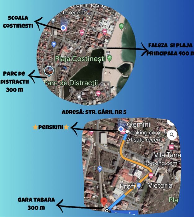 Cazare Costinesti Beach Please centru