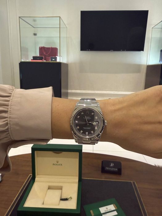 Rolex Datejust II 41mm steel and white gold