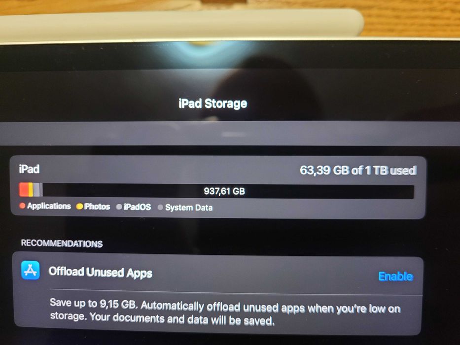 Apple iPad Pro 12.9" (2021), 1TB, Cellular, Silver - като нов