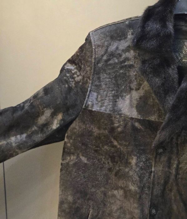 Мъжко яке от естествена кожа