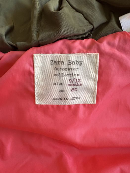 Детско яке ZARA за момиче, размер 80 см