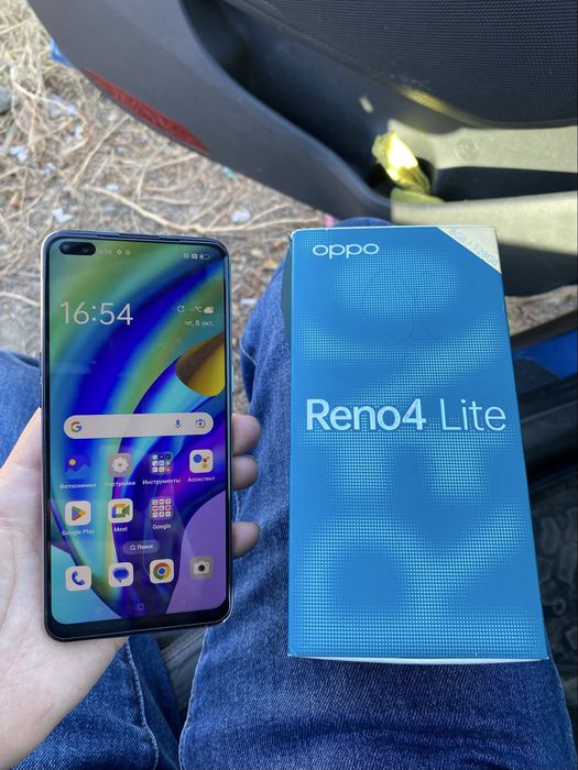 Oppo reno 4 lite 128гб отличное состояние