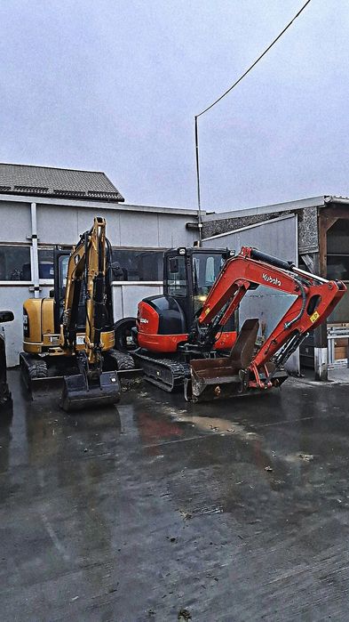 Închiriez Excavator - buldoexcavator - bobcat- camion 8x4