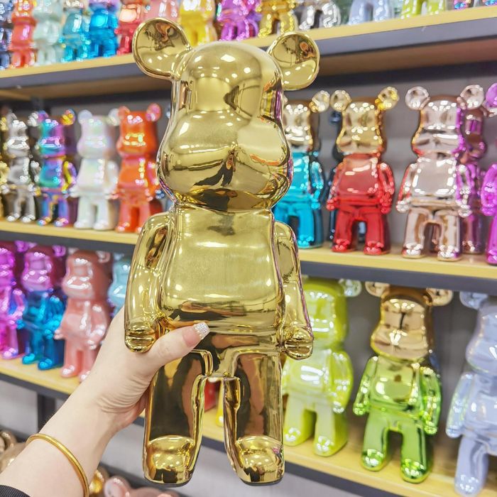 Bearbrick Art-Фигурка: Трендовая Копилка Интерьерный Медведь 3 размера