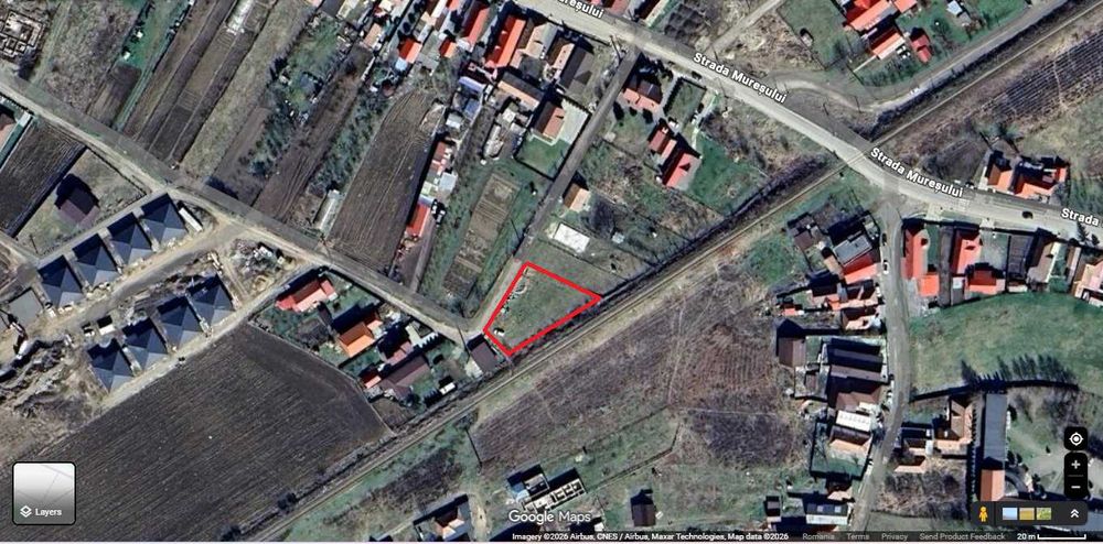 Teren 1000 mp intravilan Ungheni