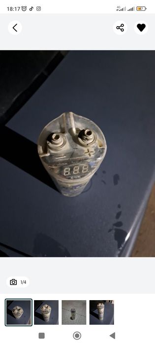 Накопител для усилител 2 фарад