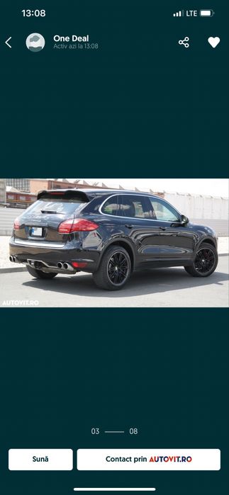 Vand Porche Cayenne 4,8 aspirat