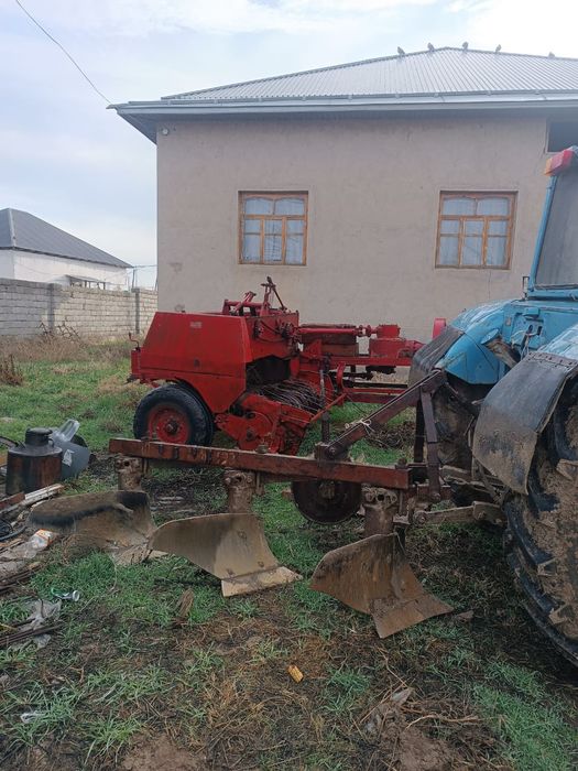 Трактор мтз 82,кыргыз прес,соқа-3
