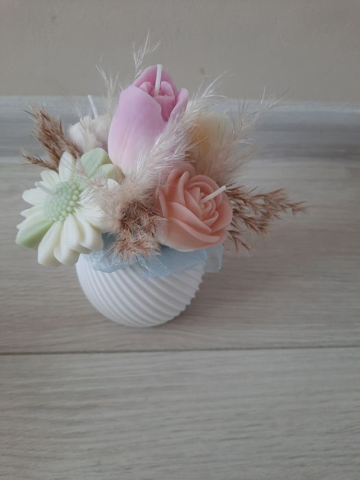 Керемиди ,  Соеви свещи