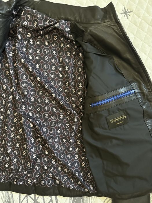 Кожаная куртка мужская