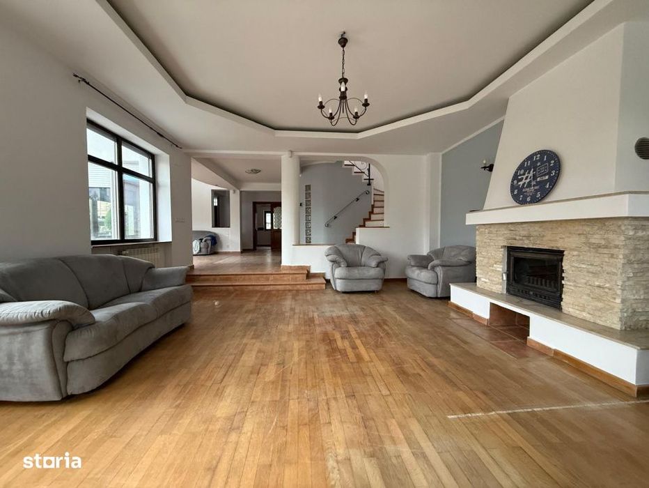 De inchiriat Vila 6 camere Baneasa Ion Ionescu de la Brad Plan Secund