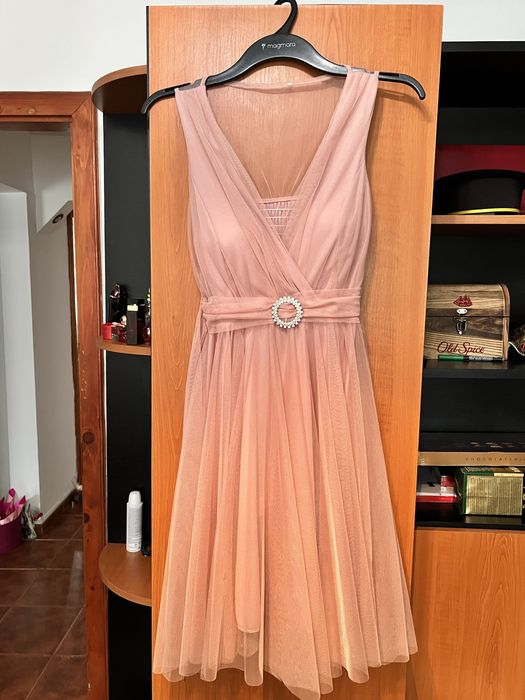 Vand rochie nude/ bej