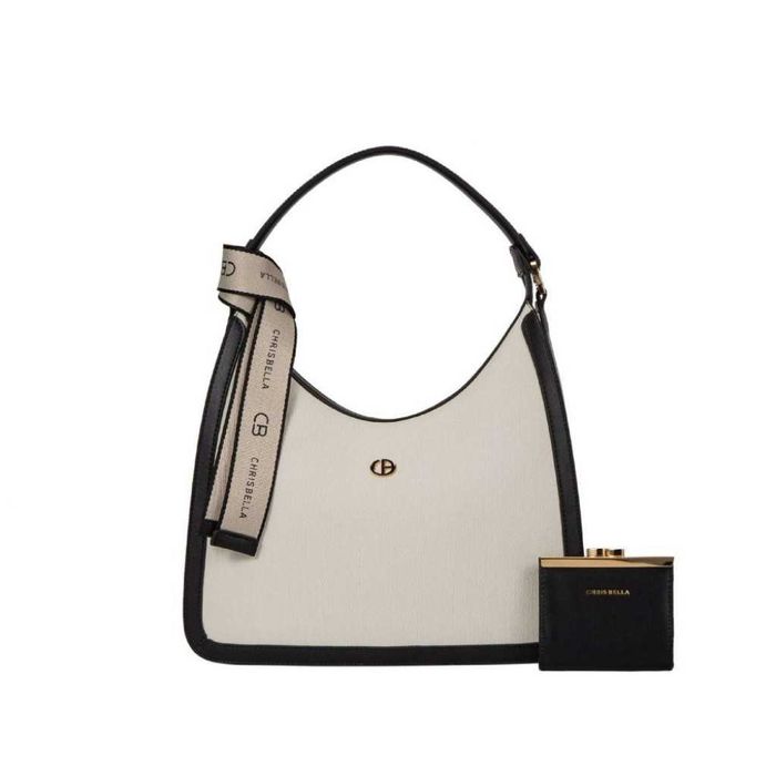 Дамска чанта CHRISBELLA с малко портмоне – Стил и удобство-ЦВЕТОВЕ