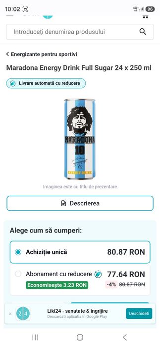 Energizant Maradona