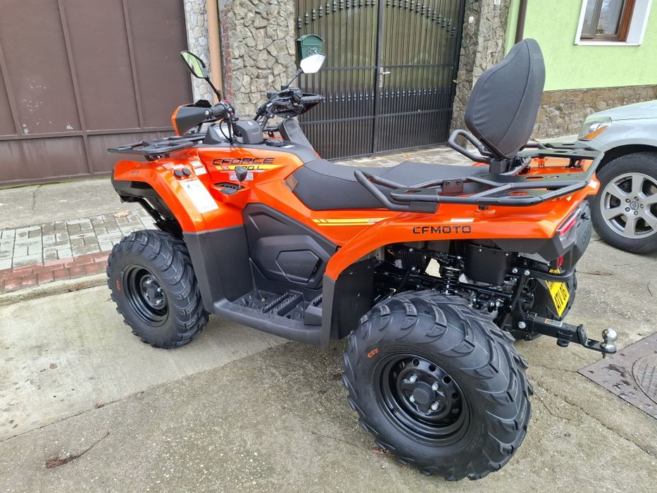 CF MOTO 520T3/2025/407 Km Nou Înmatriculat Primărie Cu Carte R.A.R