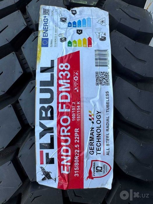 Автошина FLYBULL FDM38 315/80R22,5 PR22