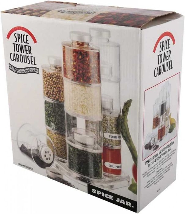 Въртящ се органайзер за подправки