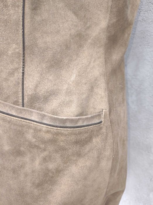 Vestă Vintage Meindl din Piele Naturală – Mărimea 38, Maro, Bavareza