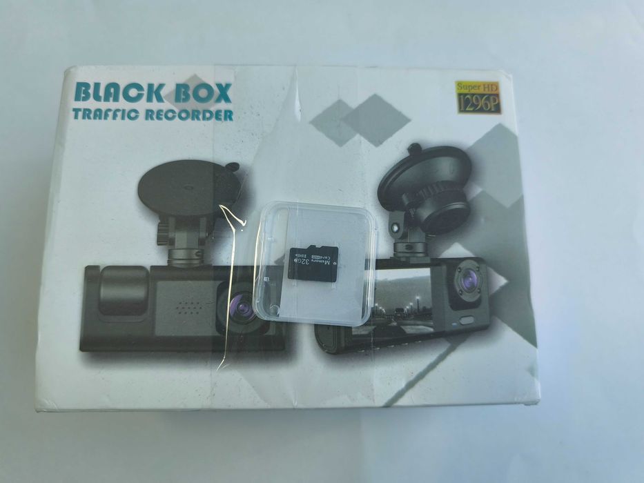 Camera de bord auto black box cu 3 obiective