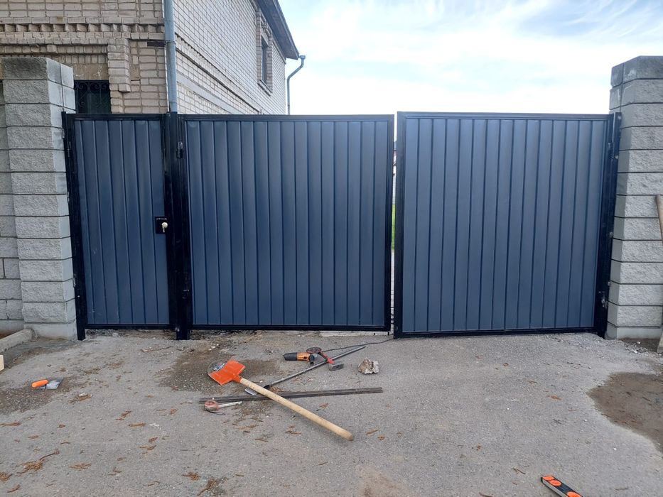 Ворота заборы под ключ