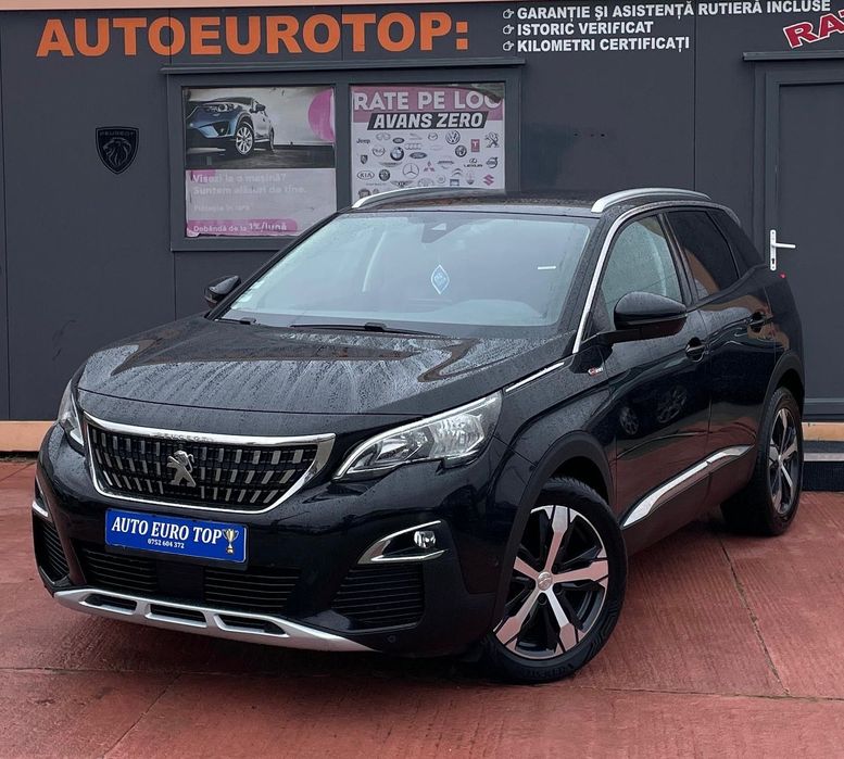 Peugeot 3008 Garanție3ani,plin combustibil,revizie,numere roșii,rate