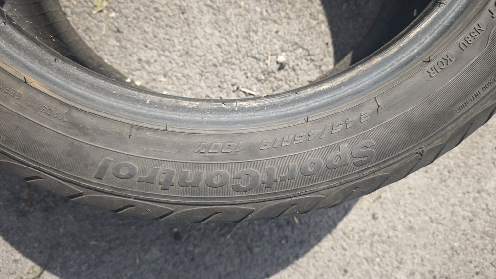 4 бр. 245х45х18 Fulda sport control летни