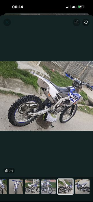 Vând yamaha yz450f 2016 injectie