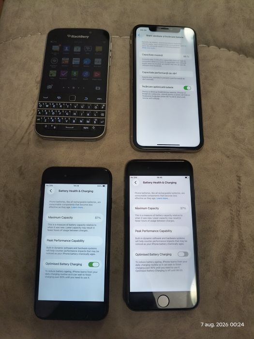 Telefoane - iPhone XR / SE  & BlackBerry Classic