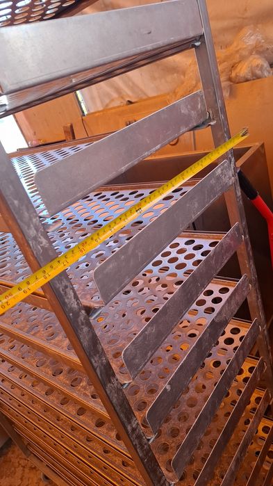 Căruț inox patiserie