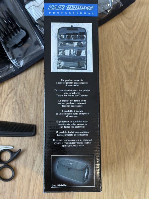 Set Complet de Tuns Zepter Professional – Mașină + Accesorii (Pelerină, Foarfecă)nou,nefolosit