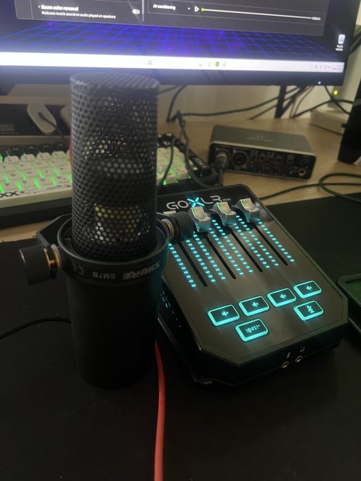 Shure sm7b si GOXLR mini