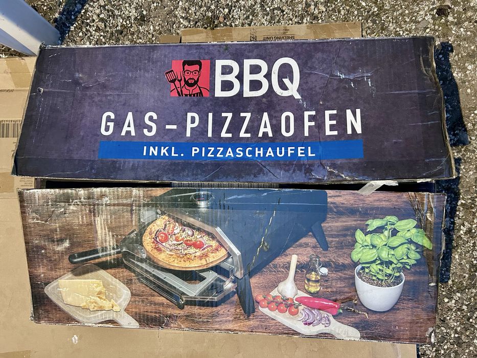 BBQ GAS-PIZZAOFEN Пещ за Пица на Газ