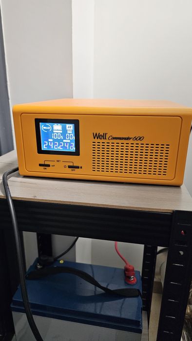 UPS sursa cu releu Well Commander 600VA / 600W