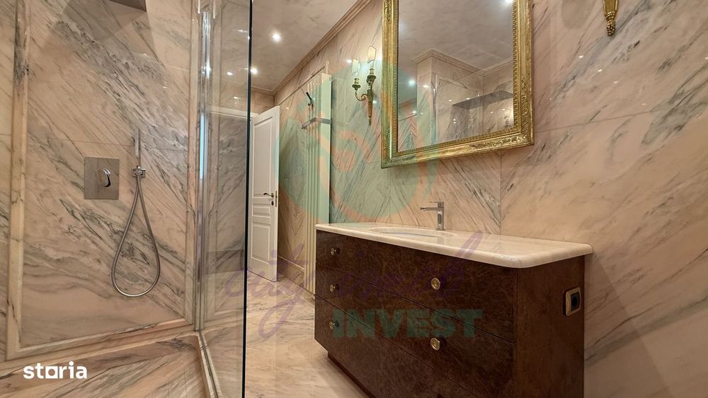 4 camere de lux în Primăverii cu terasă și 2 parcări
