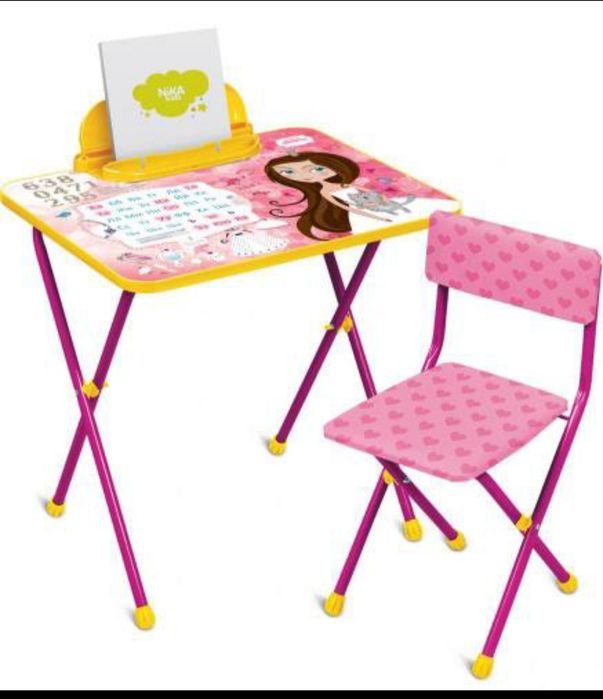 Даставка бесплатная. Парта стул Расия