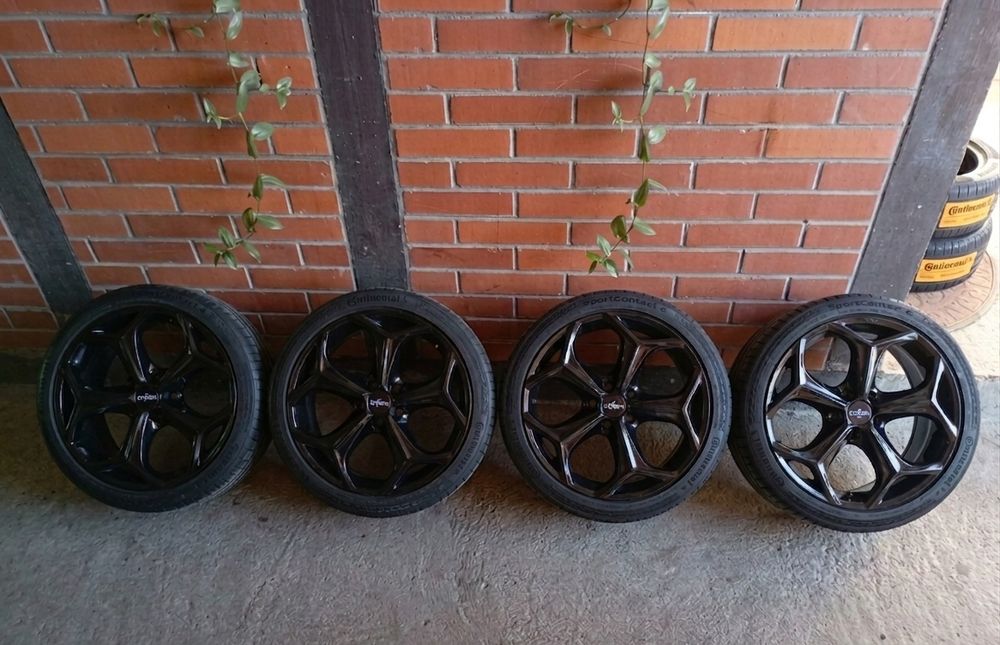 Джанти 5х112 18" с летни гуми Audi Mercedes VW Seat Skoda