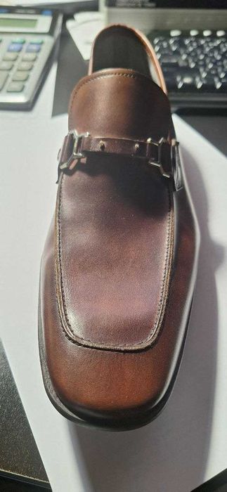 Мужские кожаные лоферы Magnanni, новые, из США, дешево!