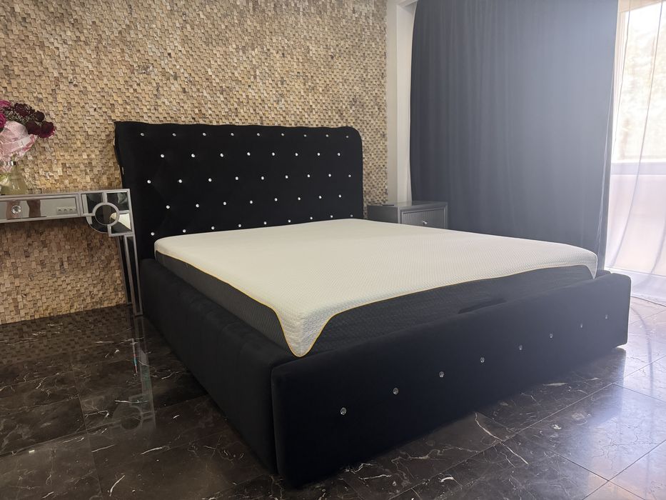 Vand pat  cu somiera stare exceptionala lems 160/200