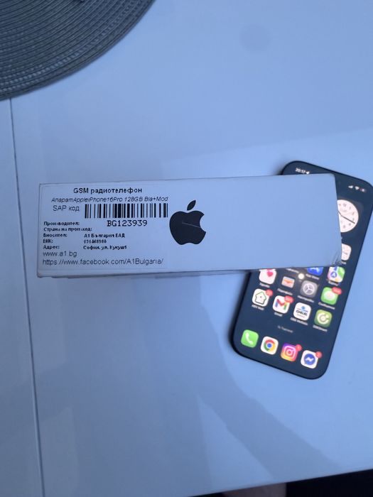 Iphone 16 pro 128 GB без забележка