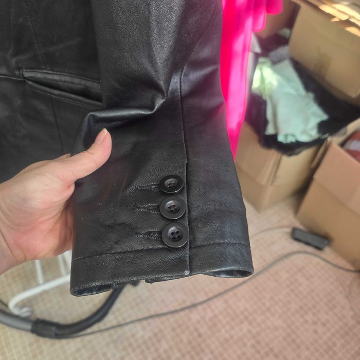 Мъжко яке от естествена кожа, М размер.