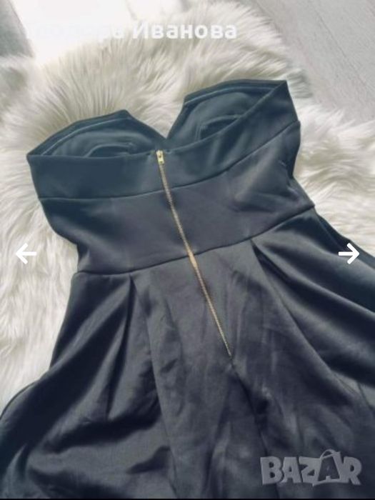 Дамска плътна рокля