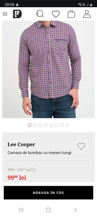 Camasa Lee Cooper pt barbati
