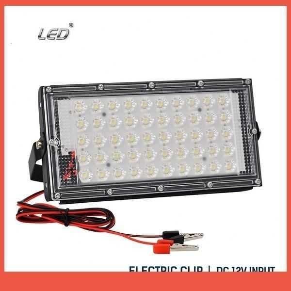 Lampa Proiector Led SMD 50W 12V și 220V Auto Camping Pescuit NOU