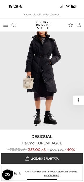 Дамско зимно яке