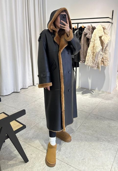 Новая натуральная дубленка