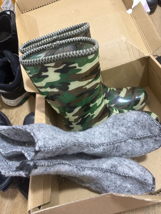 Резиновые сапоги детские