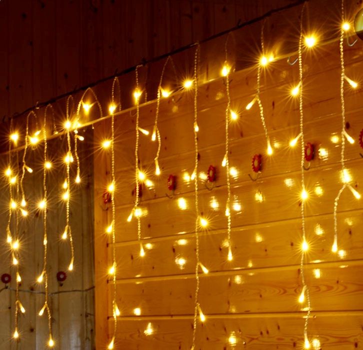 Гирлянда бахрома 10м