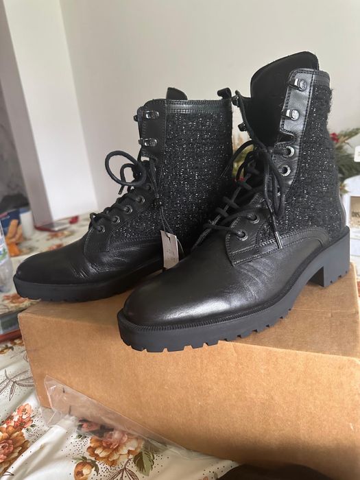 Ghete piele femei originale Massimo Dutti nr 40